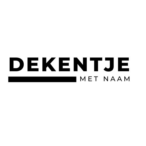 Logo dekentje met naam